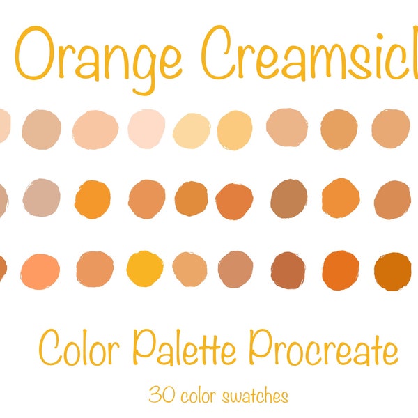 Creamsicle Color - Etsy