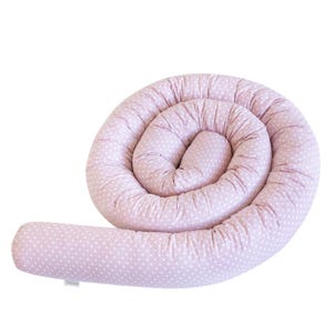 Mini Polka Dot Pink Decorative Cushion Draft Stopper LOOLAY® Super Home Decor Decoration Gift! Dusty Rose, Powder Pink, Dusty Pink