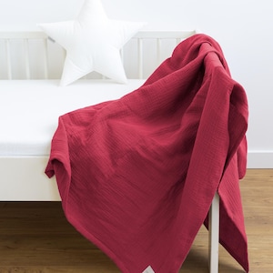 European muslin cotton cooling summer blanket swaddle blanket muslin diaper baby beach towel 95x95 120 x 120 cm 150 x 200 cm cloth blanket adults image 3