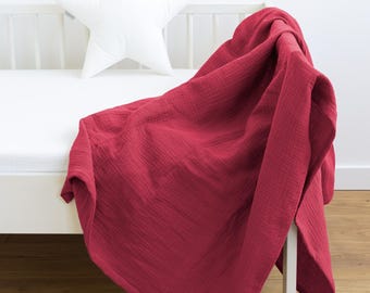 European muslin cotton cooling summer blanket swaddle blanket muslin diaper baby beach towel 95x95 120 x 120 cm 150 x 200 cm cloth blanket adults
