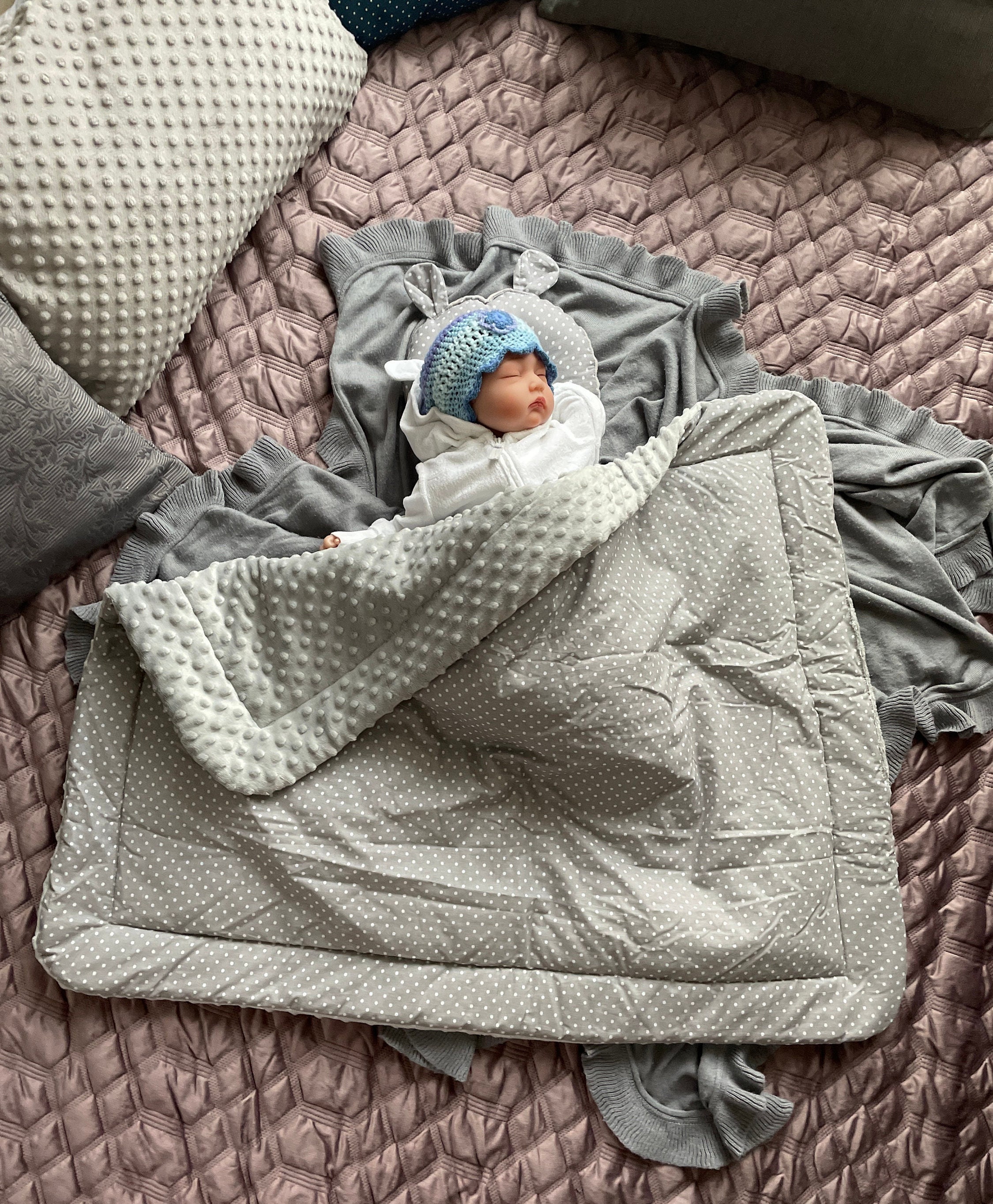 小物 LIDNM BABY WOOL BLANCKET STOLE メール便不可】 LIDNM / STOLE BLANKET WOOL BABY / STORE