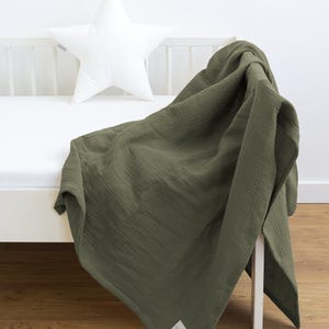 European muslin cotton cooling summer blanket swaddle blanket muslin diaper baby beach towel 95x95 120 x 120 cm 150 x 200 cm cloth blanket adults image 4