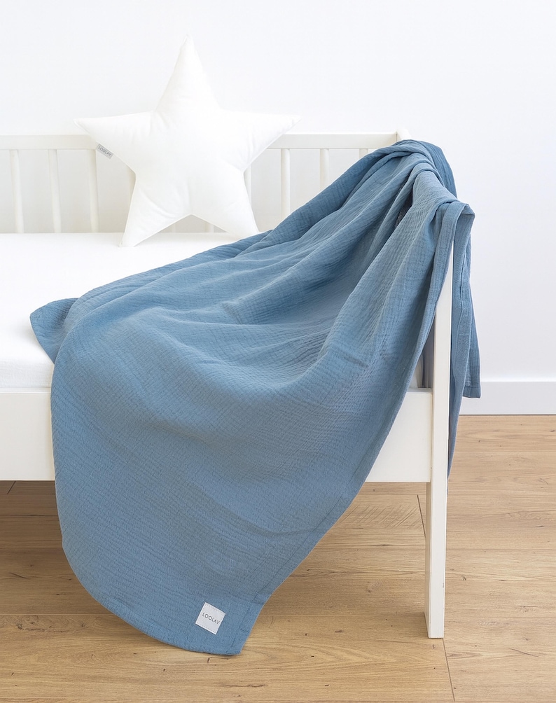 European muslin cotton cooling summer blanket swaddle blanket muslin diaper baby beach towel 95x95 120 x 120 cm 150 x 200 cm cloth blanket adults image 5