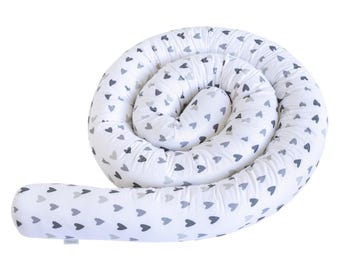 HEART-SHAPED GREY DECORATIVE PILLOW DRAWSTOPPER LOOLAY® SUPER HOME DECOR, DECORATION, AND GIFT!