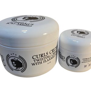 Twisting cream, curling styling cream with hold