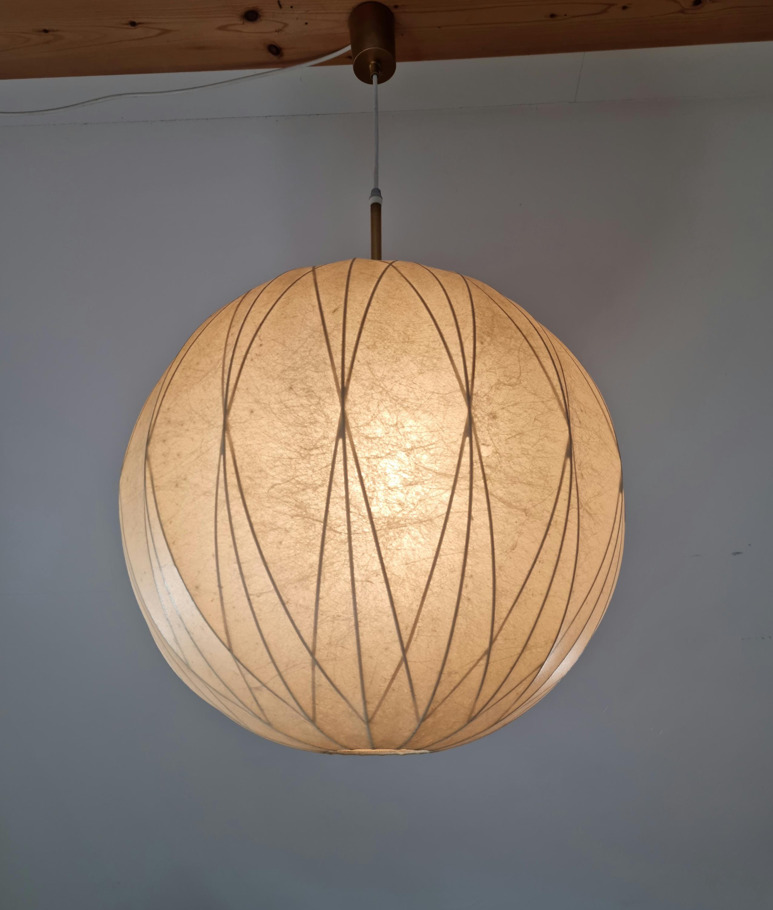 Goldkant/FriedelWauer/カスティリオーニ/Cocoon XL Mid-century Cocoon Lamp by Goldkant Leuchten, Castiglioni