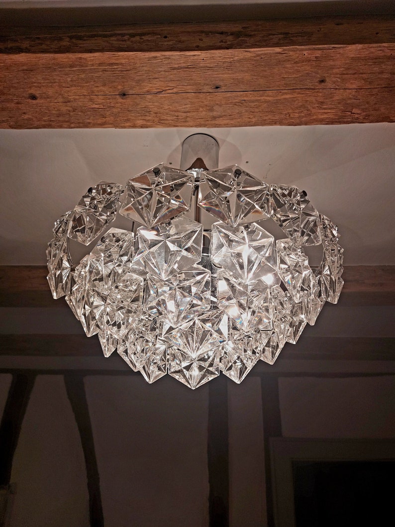 XL Kinkeldey 4 Tier Crystal Prism Chandelier Etsy