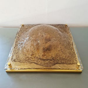 Vintage Murano glazen plafondlamp van Kaiser – 45 cm