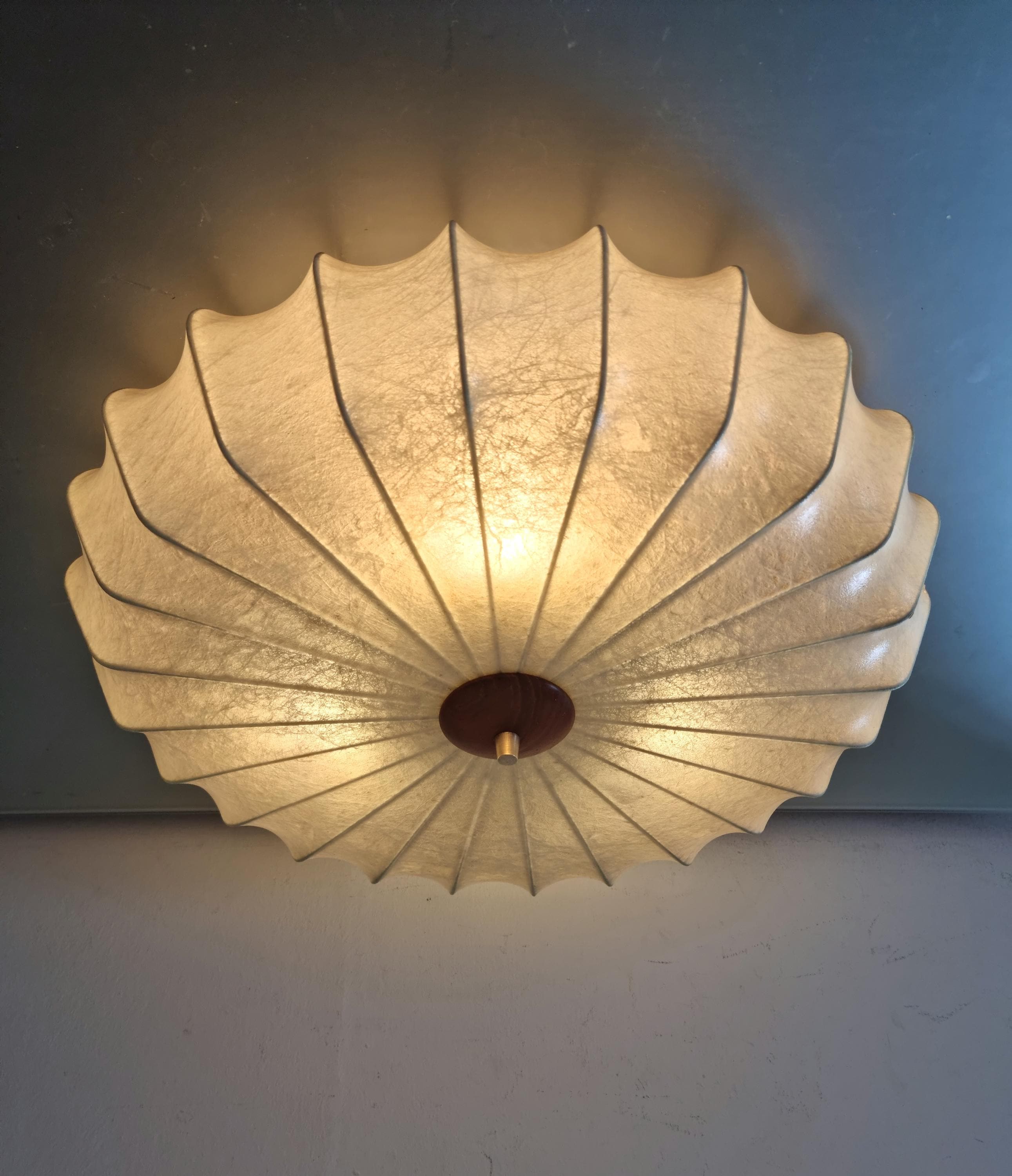 Vintage Cocoon Ceiling Lamp - Etsy