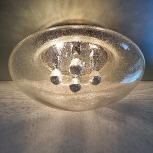 XL Space Age Hillebrand Ceiling Lamp