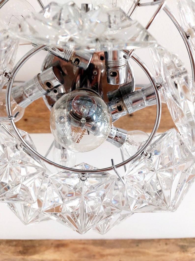 XL Kinkeldey 4 Tier Crystal Prism Chandelier Etsy