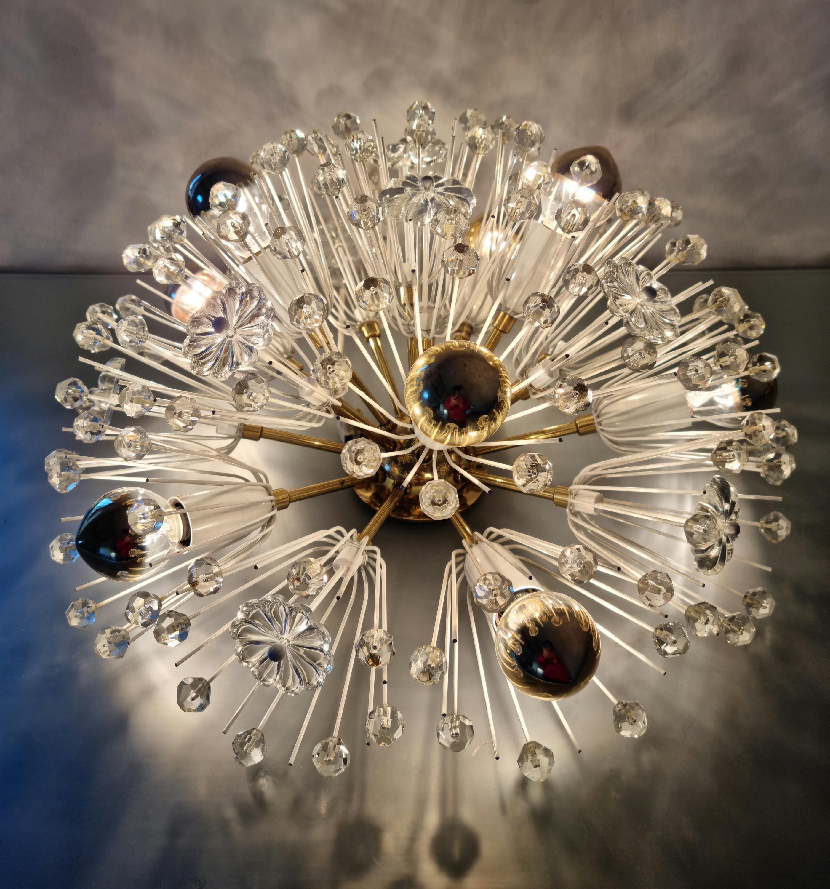 Emil Stejnar スプートニク シャンデリア ミッドセンチュリー ランプ