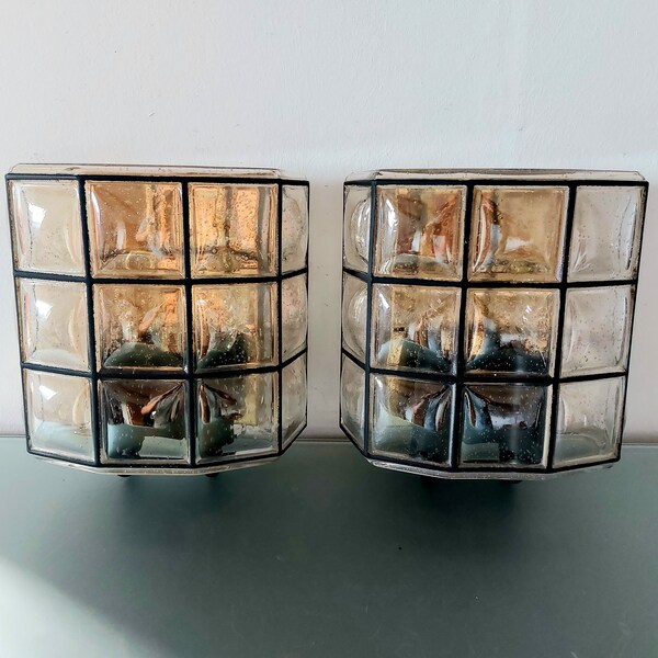 Pair of Mid Century Limburg Sconces