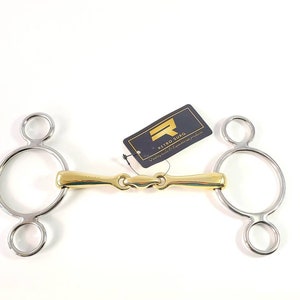 Holländskt munkavlebett tyskt silver / hästbett.