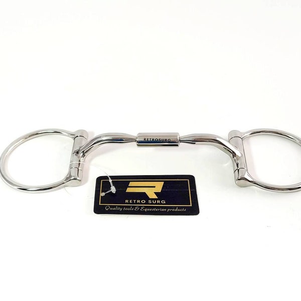 Western D-Ring Comfort Snaffle Bit with Copper Inserts - D-Ring Comfort Snaffle Bit