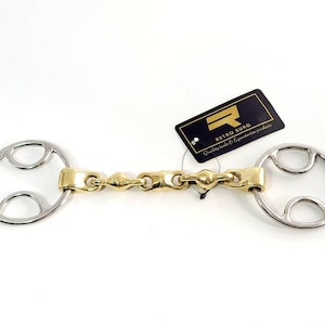 Loop Ring Wilkie Waterford Bit - Loop Ring Waterford Bevel Bit.