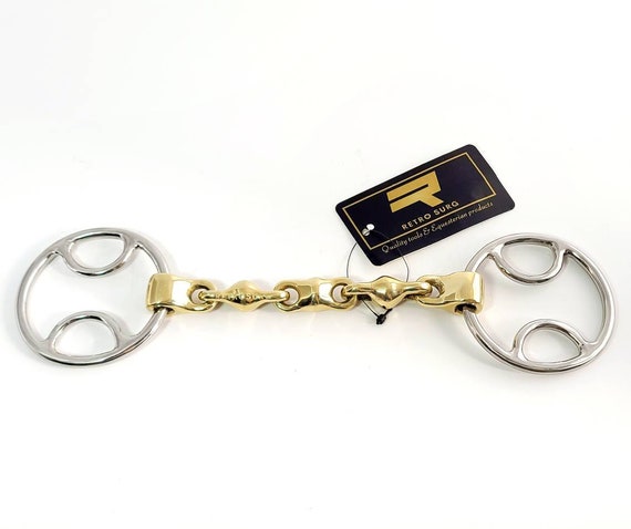 Embout De Filet (mors) à Anneaux Libres En Fer Doux – Taille Standard (occasion)