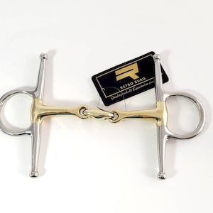 Full Cheek Snaffle Bit with Lozenge Mouthpiece / Full cheek Lozenge Horse Bit
