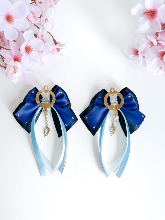 WANDERER | Genshin | Clip Ins | Hair Bows - Etsy display picture 3