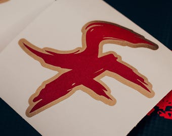 SF - SF Decal - San Francisco - Niners - Sticker - Waterproof - 49ers - Decal