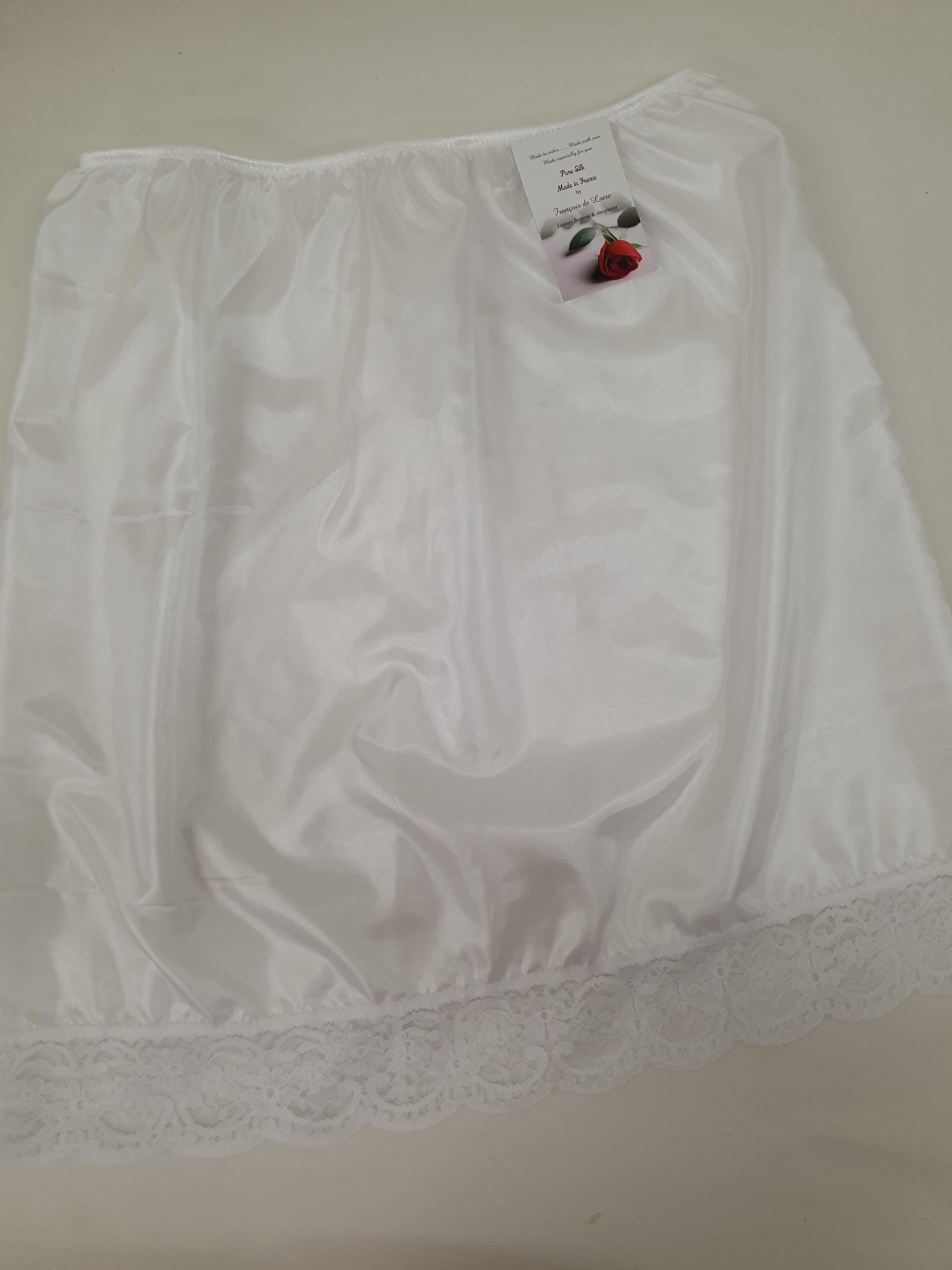 white christmas dresses Krysia Half-Slip White Cotton L main image 0