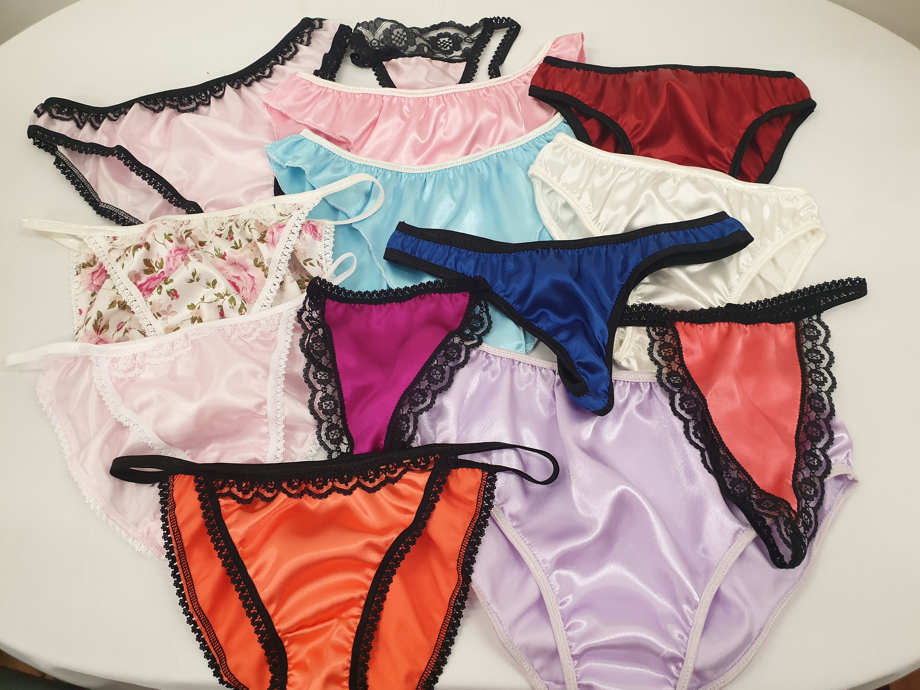 French Lingerie Advent Calendar for Women 24 Silk Satin Lace Panties  Knickers Bikini Briefs - Etsy