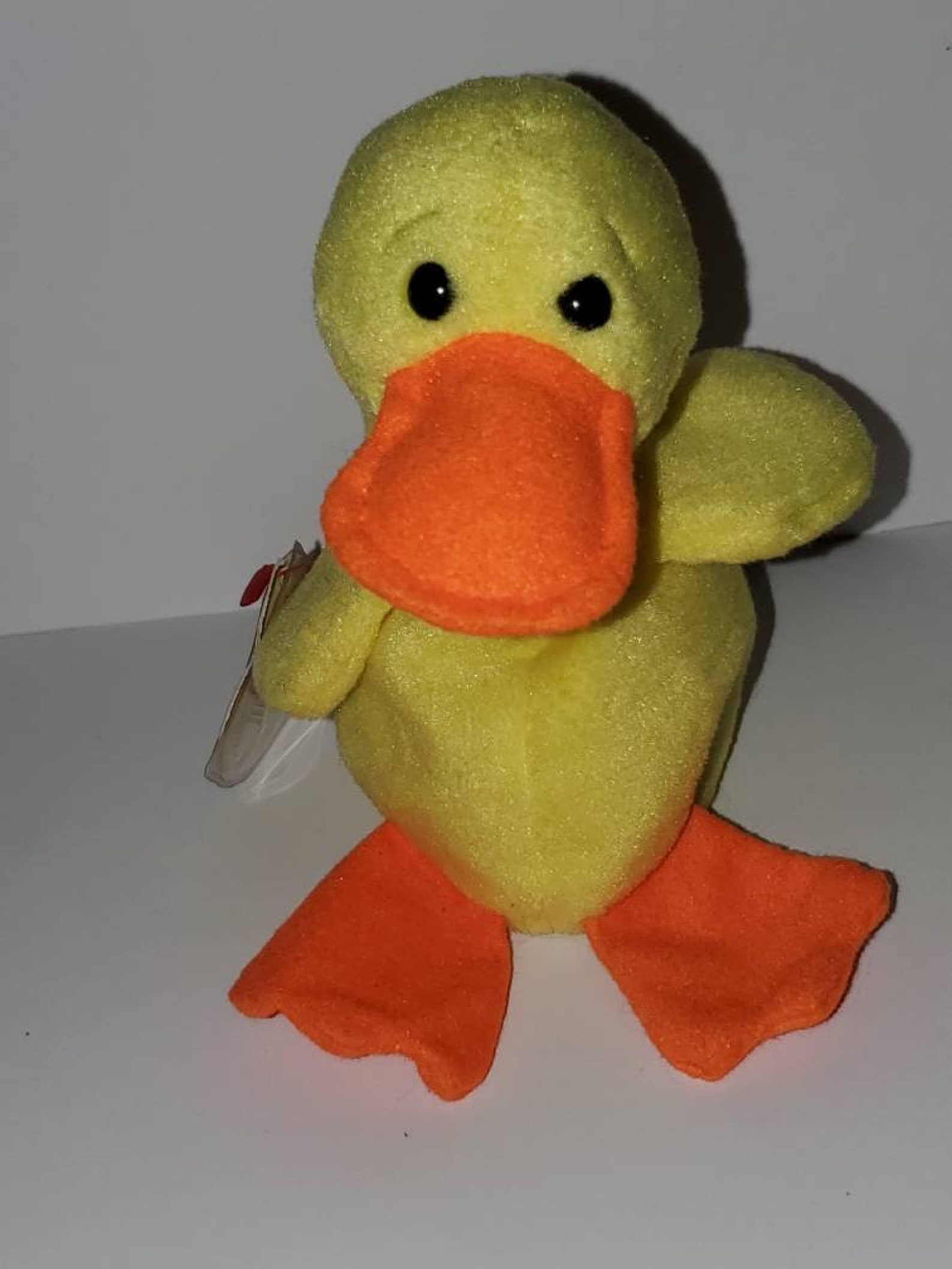 Quackers The Duck Beanie Baby Etsy