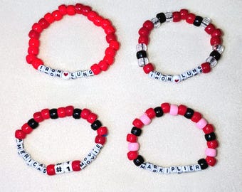 Iron Lung Film Perlenarmband - Markiplier Fan Schmuck (BEREIT ZUM VERSAND)