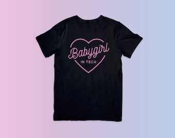 Babygirl in Tech Tee