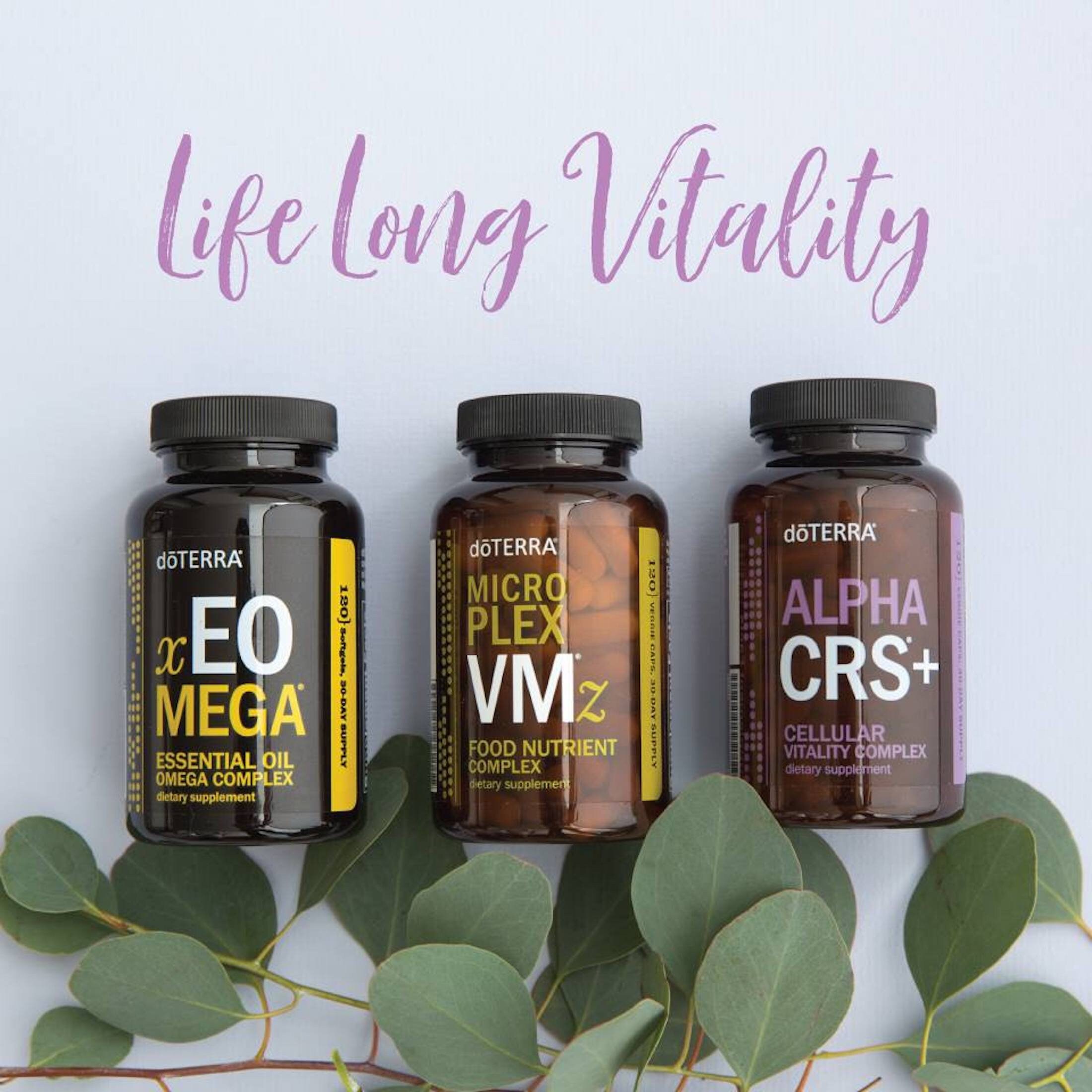 Doterra Lifelong Vitality Pack bottles Vitality Pack of | Etsy