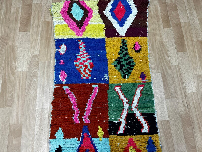 Rainbow Rugart Beni Ourain Moroccan Rug Style 4.9x2.1 Ft Morocco Rug