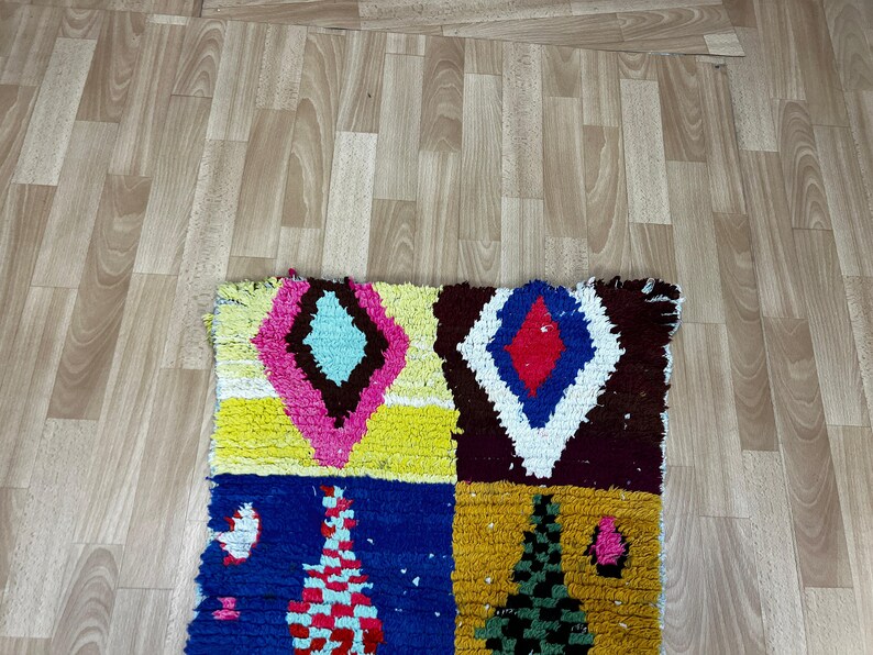 Rainbow Rugart Beni Ourain Moroccan Rug Style 4.9x2.1 Ft Morocco Rug