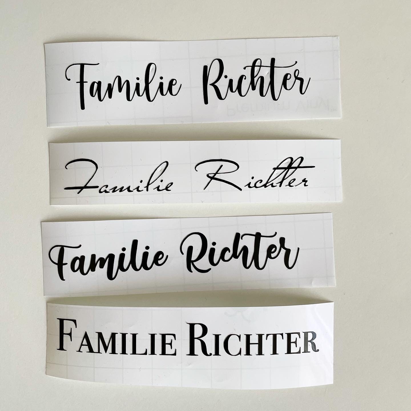 Letterbox Stickers Personalizable Etsy