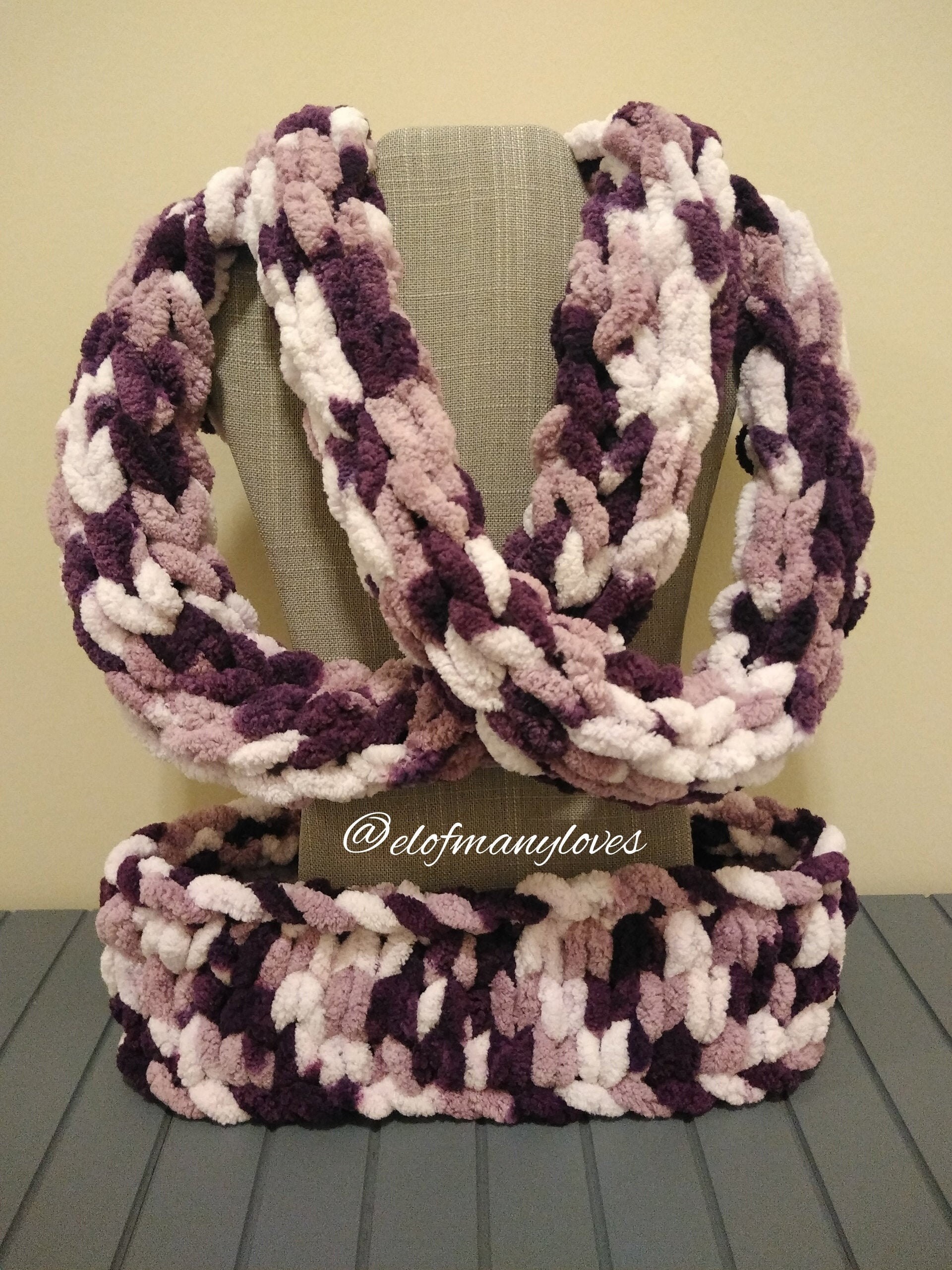 infinity scarf set