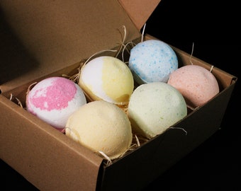 Complete Set of 6 Bath Bombs