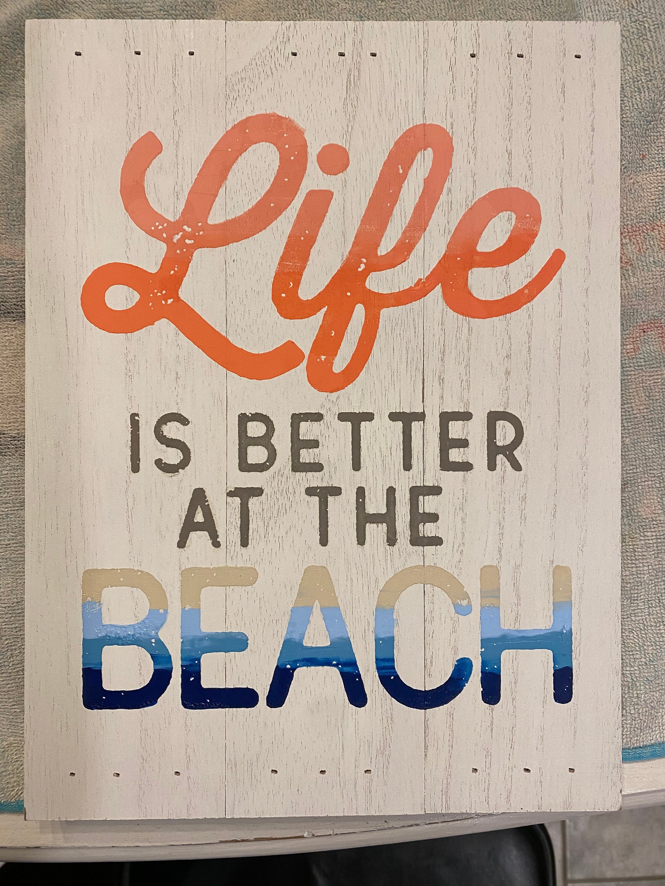 Life is Better at the Beach Etsy