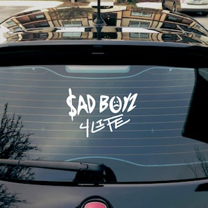 Junior H Sad Boyz Vinyl Decal For Car window, laptop or waterbottle