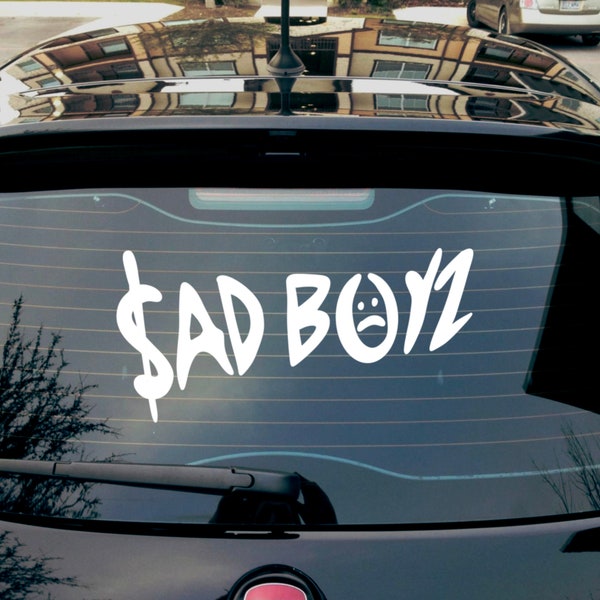 Junior H Sad Boyz Vinyl Decal For Car window, laptop or waterbottle