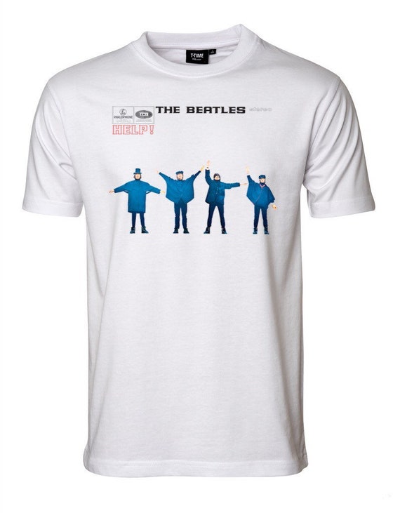 Los Beatles Ayuda Álbum Camiseta Blanca | Etsy España Los Beatles Ayuda Álbum Camiseta Blanca | Etsy España