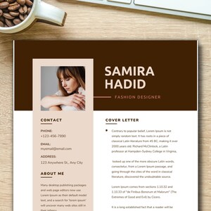Fashion Designer Resume Template