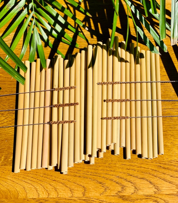 Bamboo Straws  Reusable and Plastic Free Drinking Straws