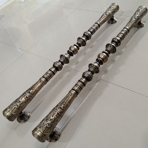 100 cm Vintage Main Entry Pull Door Handle for. Front Door | Very Long Door Handle Brass | Large Door Handle | very long front door handles