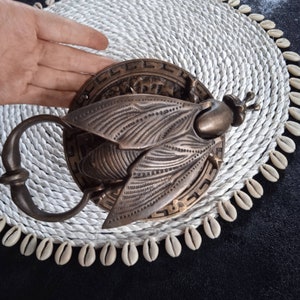 9.05&quot; inches Solid Brass Unique Flies | Fly | Bugs Animal Front Door Knocker Cast Solid Brass