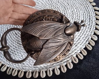 Solid Brass Fly Door Knocker | Unique Insect Design(TARRIF PAID)