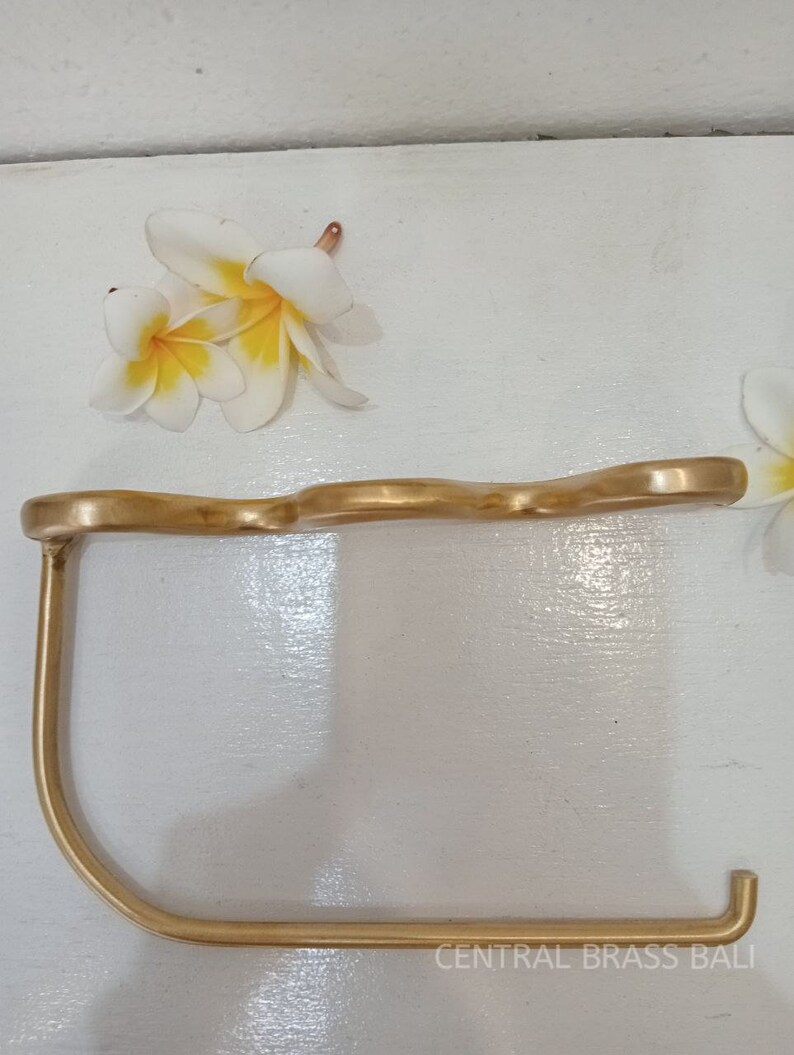 CentralBrassBali Wavy Toilet Paper Holder