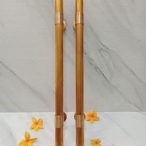 60 cm Classic door handle pair antique, PLAIN door handle, front door handle, Door handle pull, door handle set, main entry tool door decor