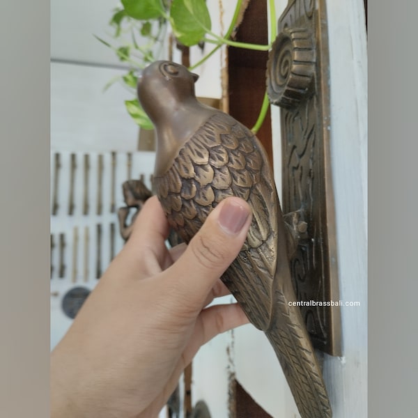 Bird Door Knocker Etsy