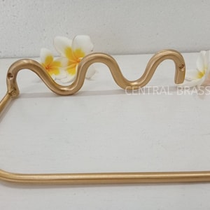1x Decoração de banheiro ondulado, suporte para rolo de papel higiênico, suporte para vaso sanitário ondulado, suporte para lenços de papel Wiggle, suporte para lenços de papel Zig Zag, decoração de banheiro ondulado, suporte para vaso sanitário