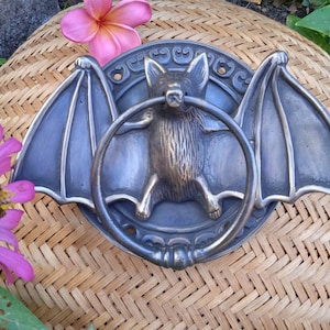 7" Handsome Bat Wings Door Knocker, pull and handle for amazing decorative house