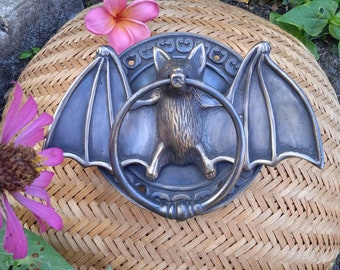 7" Handsome Bat Wings Door Knocker, pull and handle for amazing decorative house, Halloween gift, Christmas Gift, Birthday gift, knocker